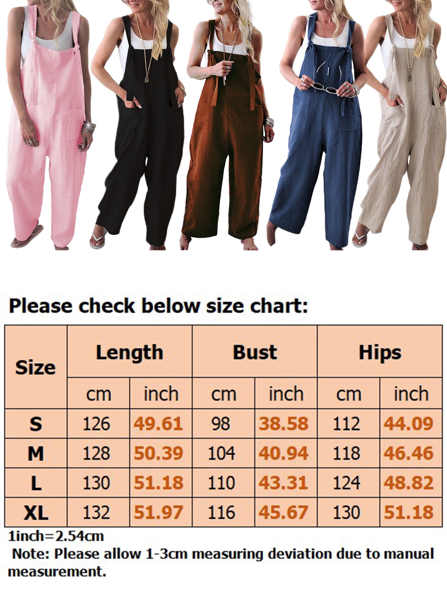 Regular Size Jumpsuits & Playsuits USA Dungaree for Women for sale