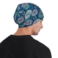 thumbnail image 5 of Gaeub Bohemian Mandala Print Beanie Hats for Men Women,Winter Caps,Knit Cuffed Beanie,Cuffed Cap,Great for Winter Activities, 5 of 7