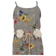 thumbnail image 3 of Little Girl Girls Jumpsuits Floral Graduation Casual Summer Birthday Outfit Yellow 4 JKS 2127 BNY Corner, 3 of 4