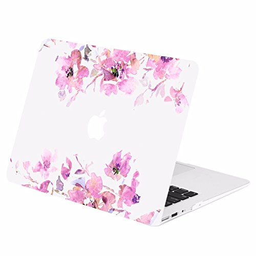 Se7enline Fashion Dream Gradient Ombre Triangular Galore Graphic Plastic Hard Case Cover for Macbook Air 13 inch Models A1369/A1466,with Clear Silicone Keyboard Skin and Screen Protector