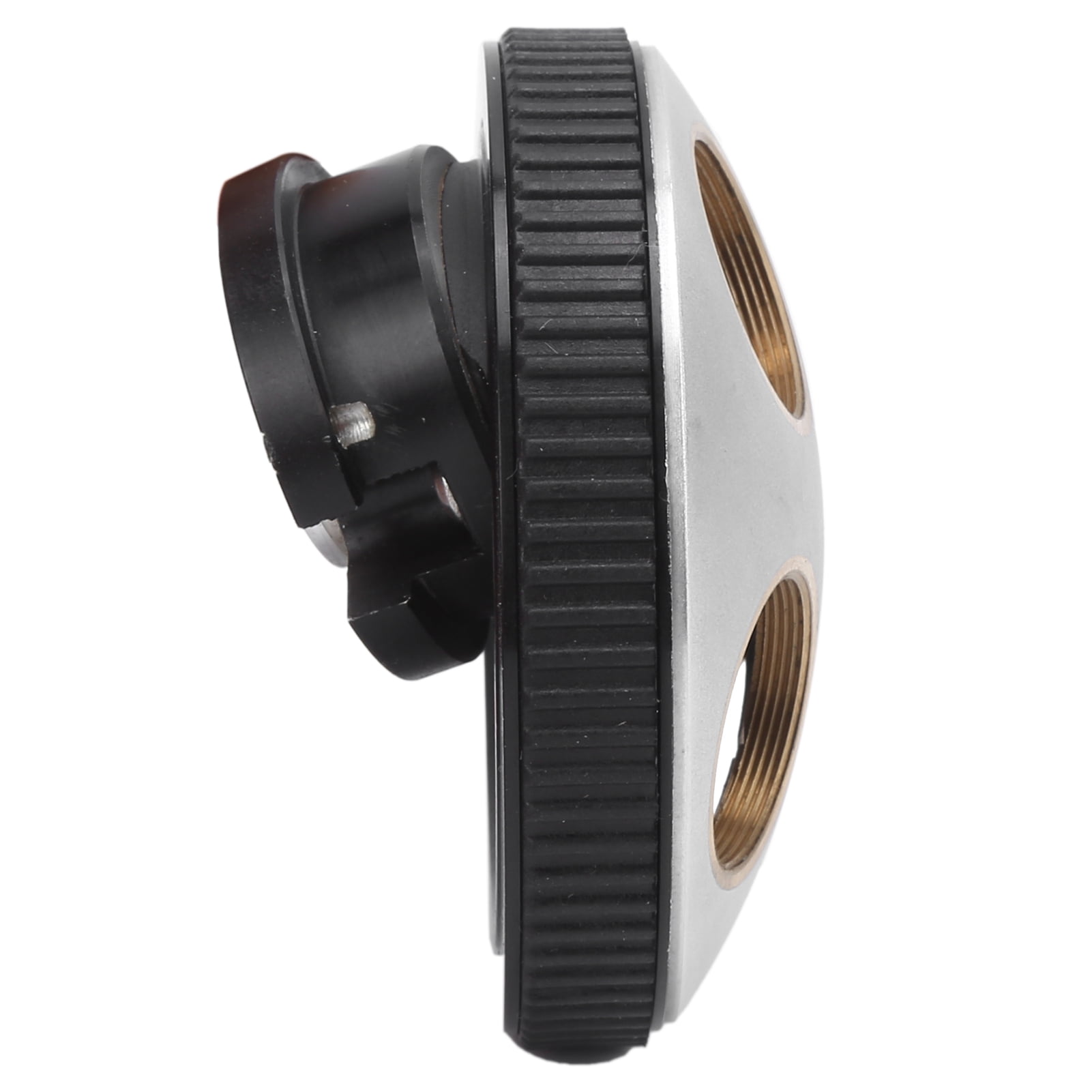 LAFGUR Objective Lens Converter,Microscope 4‑Hole Adapter Objective