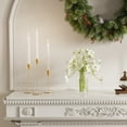 thumbnail image 4 of FSyueyun Gold Taper Candle Holders, Set of 3, 4 of 7