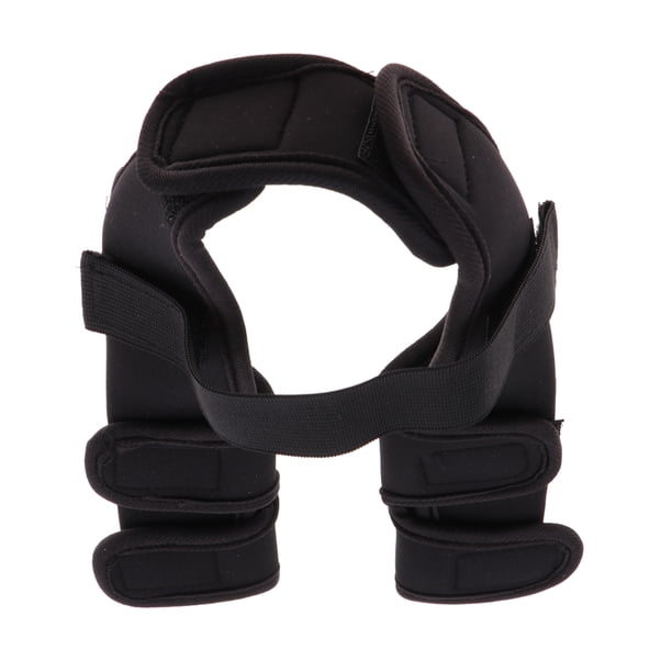 Protector de compresión para la articulación de la rodilla del perro, color negro - S