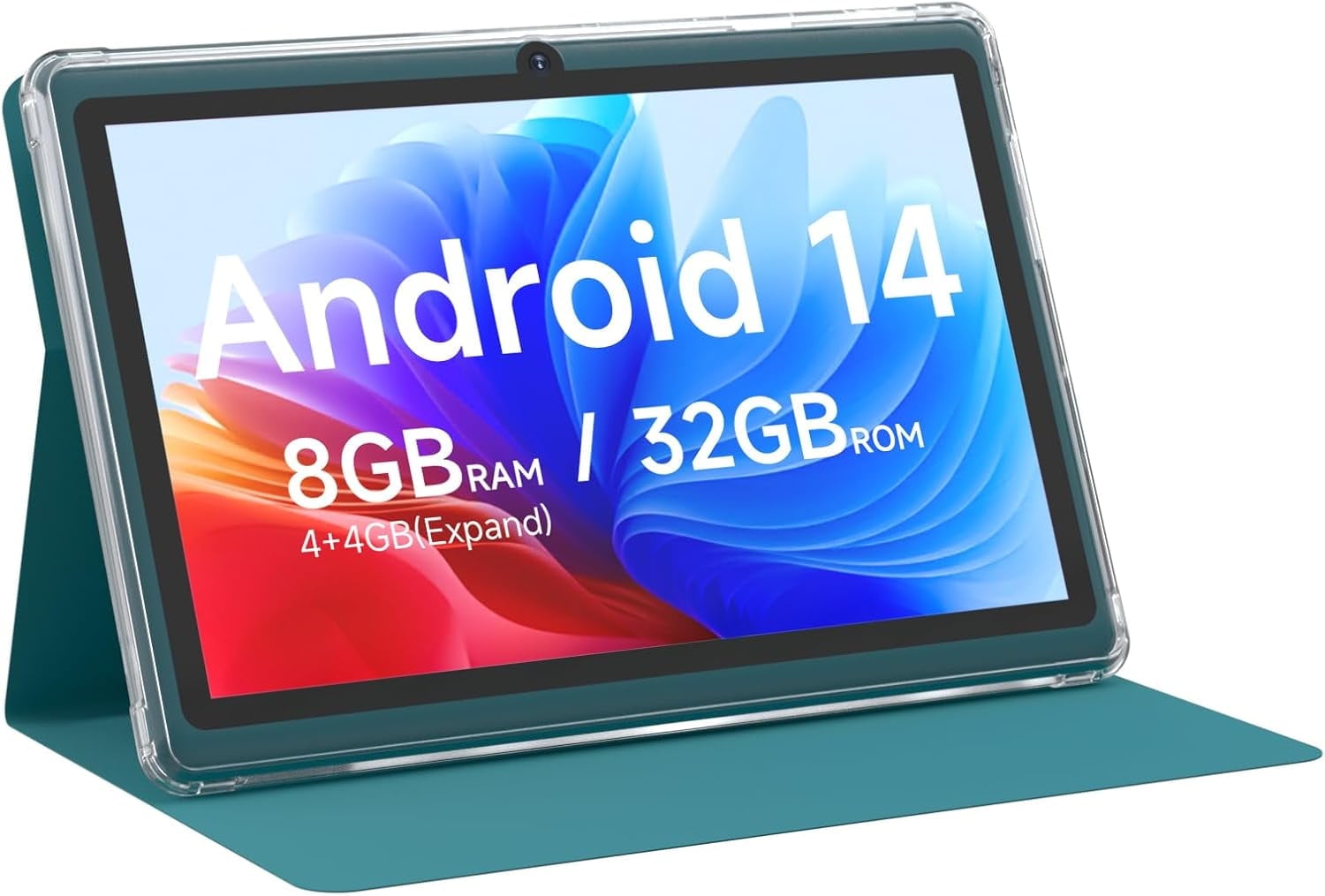 10inch Android 13 Tablet, 6GB RAM 64GB ROM 128GB Expand, Quad-core