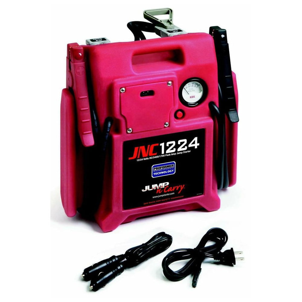 JumpNCarry 1224 3,400 Peak Amp 12/24V Jump Starter