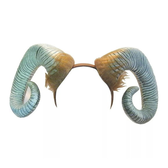 Diadema HMS Superlite RAM Horns, color canela, pintada a mano