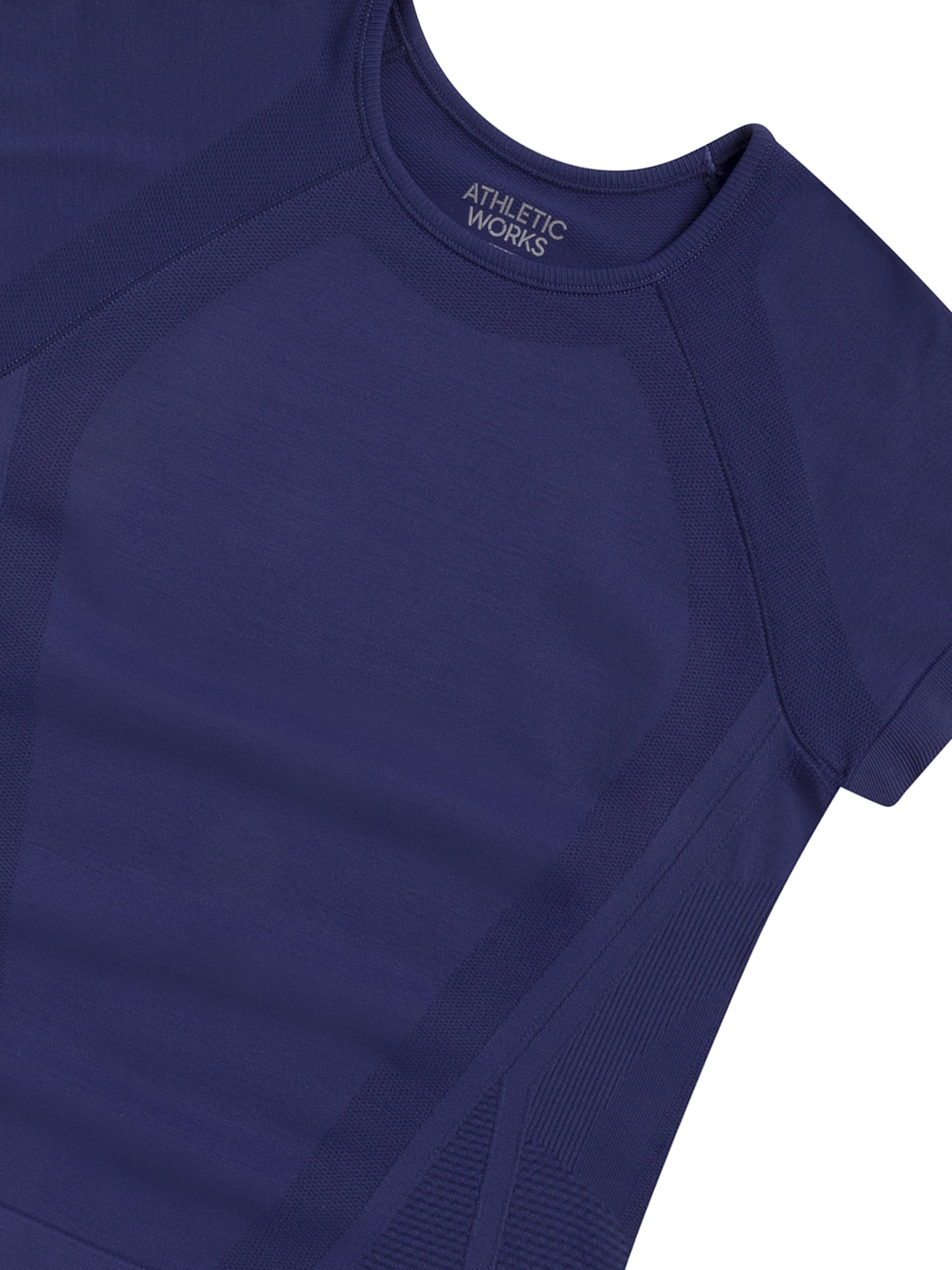 Athletic Works Girl's Active Seamless Tee, Sizes 4-18