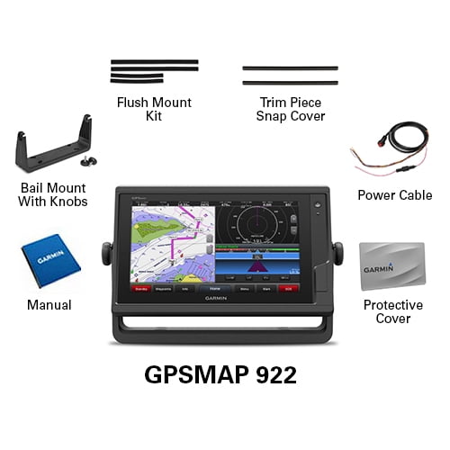virkningsfuldhed Omhyggelig læsning betale sig Garmin GPSMAP 922 9 Inches WVGA Touchscreen GPS Chartplotter - Walmart.com
