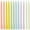 Blue, Yellow, Pink, Green, Purple, Ivory, variant on Ekuci 10" Cream Spiral Taper Candy-Color Candles for Decor, Pack of 12, for Home Events & Dinners