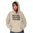 thumbnail image 4 of US Army Logo My Son Defending Freedom Hoodie Sweatshirt Women Men Brisco Brands 5X, 4 of 6