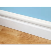 D-line Decorative Mini Cord Cover, 60 X 1.25 X 0.5 Covers, White