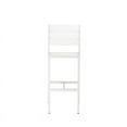 thumbnail image 4 of Pangea Home Breeze 44" Aluminum Outdoor Bar Stools in White (Set of 4), 4 of 4
