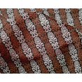 thumbnail image 4 of oneOone Silk Tabby Fabric Paisley & Floral Ikat Printed Fabric 1 Yard 42 Inch Wide, 4 of 4
