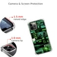 thumbnail image 3 of Dark Green Aesthetic Case Compatible with iPhone 12 Pro Max,Unique Art Design TPU Shock-proof Full Cover, 3 of 5