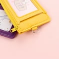 thumbnail image 5 of Unisex Simple Lanyard Wallet School Business Office Supplies Money Pouch ID Card Holder ID Holders with Neck Strap Zipper Coin Purses Credit Card Holders PINK, 5 of 8