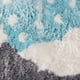 thumbnail image 3 of Alfombra de baño, extra suave, absorbente, antideslizante, para bañera, ducha, baño, 17,8 x 29 pulgadas, color cielo, 3 of 4