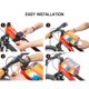 thumbnail image 5 of Bolsa de bicicleta de tubo superior de marco frontal impermeable con pantalla táctil dura, 5 of 8