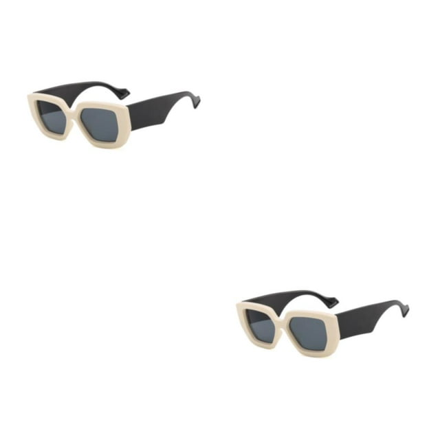 Guardoinrt Lunettes de Lecture Grande Monture Lunettes de Lecture Fournitures de Bureau Grand Design Carré Alliage Rue à la Mode Doux Cadeau Type 1 2Ensemble
