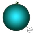 thumbnail image 3 of Adorno Vickerman Bola Brillante Verde Azulado Oscuro 6 cm Paquete de 4, 3 of 4