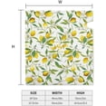 thumbnail image 4 of Magnetic Mailbox Covers Polyester Oxford Cloth Anti-UV and Reusable Letterbox Cover 21×18 Inch,Lemon Fruits Summer, 4 of 5