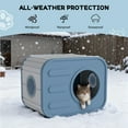 thumbnail image 6 of Bifanuo Cat House for Indoor & Outdoor Cats,Weatherproof Resin Cat Shelter with Camera-Shaped Design,Ventilation, Assemble Easily for Home & Yard,Blue, 6 of 10