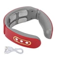 thumbnail image 1 of Masajeador de cuello con pulso eléctrico, 6 modos, 9 niveles, forma de U, alivio del dolor de hombros, dispositivo de masaje de vértebras cervicales, 1 of 15