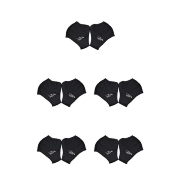 Soidarity 2X Swim Paddle Kayak Guantes Ayuda para el entrenamiento Gran resiliencia Elasticidad Impermeable práctico Guante de buceo profesional Type2 NO2