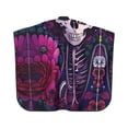 thumbnail image 2 of ZICANCN Hair Cutting Cape for Adults-Sugar Skull Cape Salon Barber Cape for Hair Stylist Shampoo Capes Waterproof , 55x66 Inch, 2 of 7
