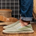 thumbnail image 2 of Men's Casual Shoes Trendy Breathable Linen Canvas Fisherman Shoes For Everyday Wear Ahoes, 2 of 8
