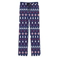 thumbnail image 4 of Kcodviy Pantalon Décontracté de Noël pour Homme, Pantalon à Taille Extensible, Pantalon de Pyjama avec Cordon de Serrage, Pantalon d'Entraînement pour Homme avec Poches, 4 of 5