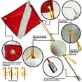 thumbnail image 4 of SPEARFISHING WORLD Dive Flag and Float 2 Piece for Snorkeling and SCUBA Diving, 4 of 5