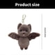thumbnail image 3 of Multifunctional Bat Shape Plush Charm for Keys and Bags Stuffed Animal Pendant Keychain Creative Halloween Accessory, 3 of 4