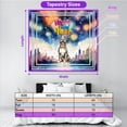 thumbnail image 5 of Happy New Year with Pitbull Fireworks Holiday Xmas Winter 2025 Tapestry Terrier Dog Lover Wall Hanging Backdrop Home Decor - 00025, 5 of 5