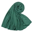 thumbnail image 2 of Domzle Scarf for Women Soft Cotton Jersey Wrap Scarves Fashion Long Scarf Shawls Green, 2 of 4