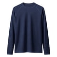 thumbnail image 5 of GEWSEY Men's Long Sleeve Shirts UPF 50+ UV Sun Protection Athletic Shirts for Hiking Running Workout Rash Guard (Navy, 3XL), 5 of 5