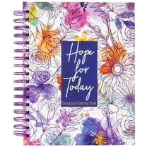 Hope for Today: Devotional Coloring Book (Spiral-Bound)