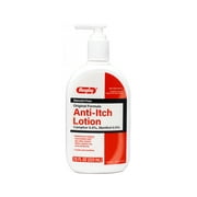 Rugby Original Formula Anti-Itch Lotion Camphor 0.5% , Menthol 0.5%, Steroid-Free, for Dry Skin, Insect Bite, Poison Ivy, Sunburns, 7.5 Fl Oz
