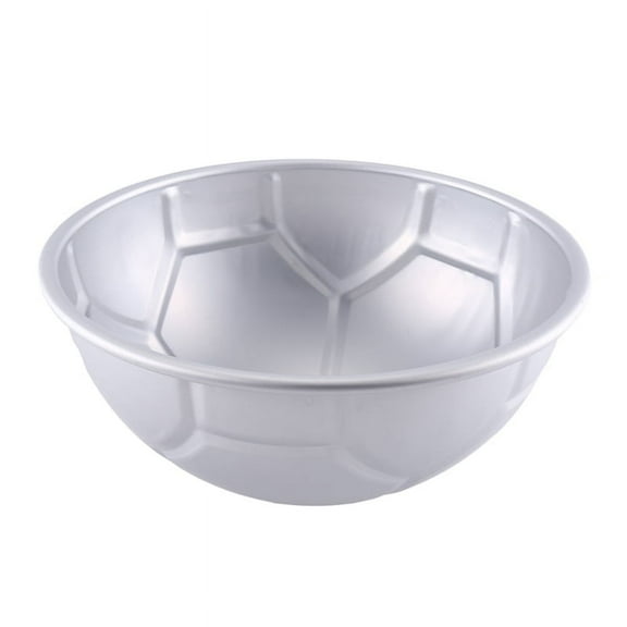 1 PCS 3D Half Round Shaped Football Cake Mold 8 inch Thickening Aluminum Alloy Mould Birthday Baking Pan