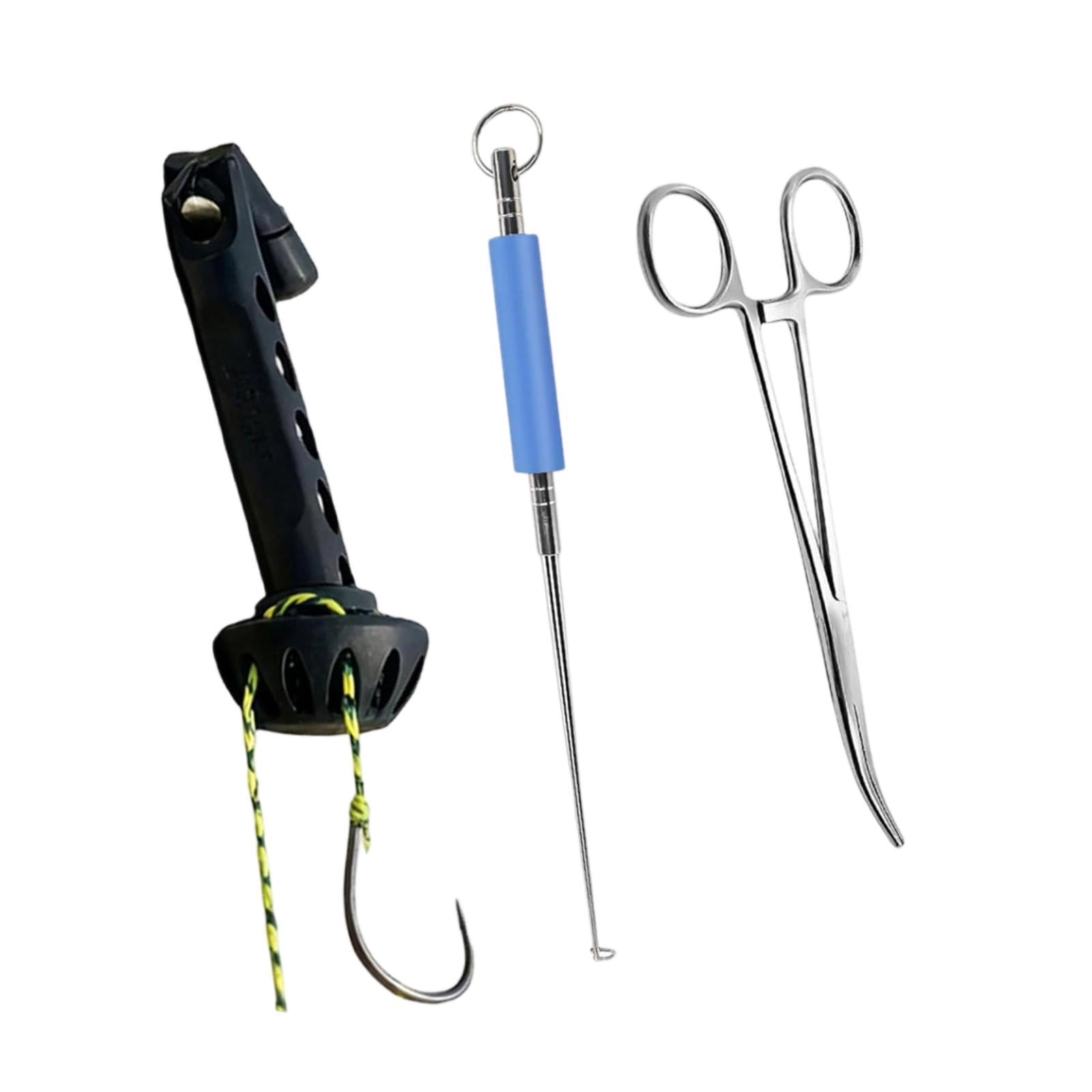 harayaa Outdoor Fishing Tools Kit, Fish Hook Remover Tool, Practical, Gear Durability, Sturdy Efficient, Hook Remover Stainless Steel