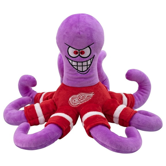 Bleacher Creatures Detroit Red Wings Rally Al the Octopus 10" Mascot Plush Figure