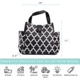 Medport 989FF456 Insulated Designer Lunch Bag Kit with Fresh Selects