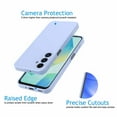 thumbnail image 3 of Cell Phone Basic Cases for Galaxy A16 5G, Liquid Silicone Gel Rubber Shockproof Case Ultra Thin Slim Matte Surface Cover for Samsung A16 6.7 inch (Purple), 3 of 6