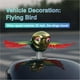 thumbnail image 2 of Pegatina Decorativa para Coche con Pájaros Voladores | Adorno de Pájaro Giratorio Impulsado Por El Viento | Material Pet Impermeable | Base Adhesiva Resistente | Decoración para Espejo Retrovisor, Te, 2 of 4