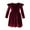 Wine, variant on Toddler Baby Girls Velvet Dress Ruffle Long Sleeve A-line Casual Princess Party Dresses Playwear Fall Winter