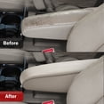 thumbnail image 3 of KBH 2 PCS Car Front Seat Armrest Covers for Lexus GX470 2003-2009, Arm Rest Protector Cover Leather Interior Accessories, Beige, 3 of 7
