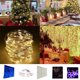 thumbnail image 4 of Bearachild 3x3m 300 LED Cortina Hada Telón de fondo colgante Lámpara de pared Boda Fiesta de Navidad Decoraciones USB Power Type4 NO4, 4 of 6