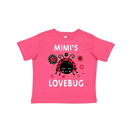 

Inktastic Valentine s Day Mimi s Lovebug Gift Toddler Boy or Toddler Girl T-Shirt