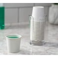thumbnail image 5 of Paquete confort 100 unidades Vaso de papel blanco de 180 ml, altura 7,2 cm, pequeño, desechable, para baño, espresso, hacer gárgaras, 5 of 5