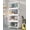 97QT-White-4Pack, variant on 48qt Stackable Storage Bins With Lids - Folding Boxes Doors And Wheels  Collapsible Plastic Organizer For Closets Organization 6 Pack Cubes