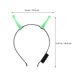 thumbnail image 5 of KAKOWELY 2 diademas de extraterrestres iluminadas para fiestas de cosplay con luces LED. Diseño único para Halloween. Cómodas y ligeras para fiestas de rol y decoraciones de Halloween., 5 of 5